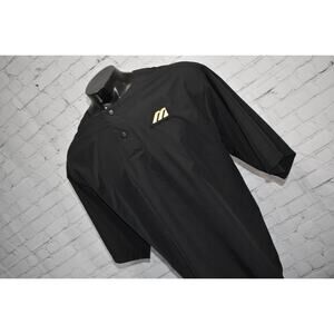 Mizuno Baseball Golf Pullover 1/4 Zip Mens Size 2XL XXL Windproof Short Sleeves